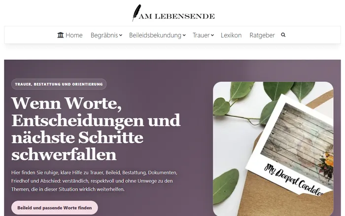 Website-Vorschau von am-lebensende.de