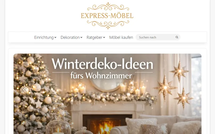 Website-Vorschau von express-moebel.com