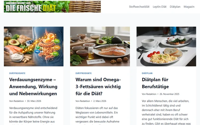 Website-Vorschau von frischediaet.de