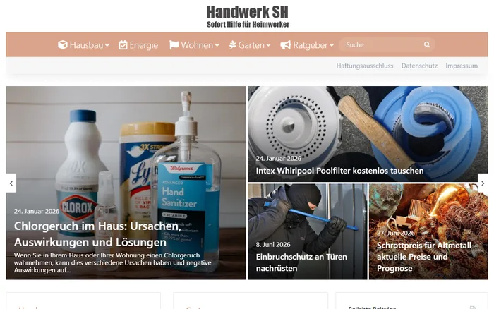 Website-Vorschau von handwerk-sh.de
