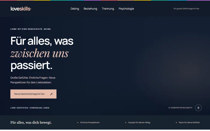 Website-Vorschau von love-skills.net