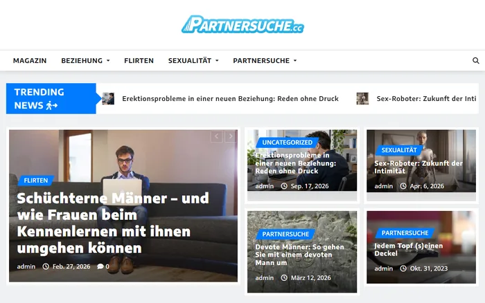 Website-Vorschau von partnersuche.cc